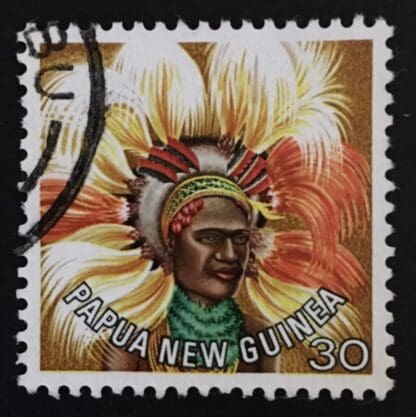 Papua New Guinea Scott # 452 Used