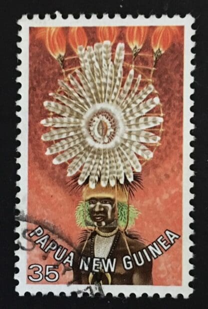 Papua New Guinea Scott # 453 Used