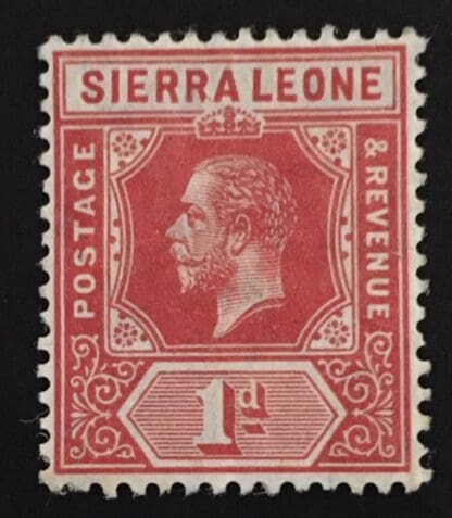 Sierra Leone Scott # 104 Mint Hinged