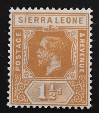 Sierra Leone Scott # 105 Mint Hinged