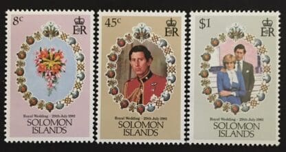 Solomon Islands  Scott # 450-452 Mint Never Hinged