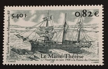 St. Pierre & Miquelon Scott # 713 Mint Never Hinged