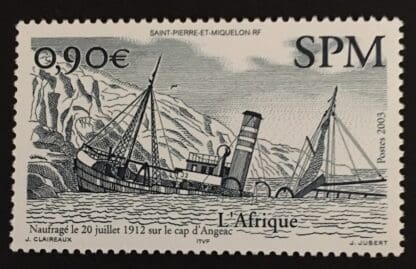 St. Pierre & Miquelon Scott # 766 Mint Never Hinged