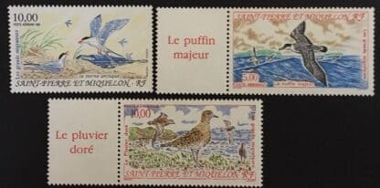 St. Pierre & Miquelon Scott # C69-C70 Mint Never Hinged