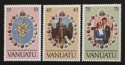 Vanuatu Scott # 308-310 Mint Never Hinged