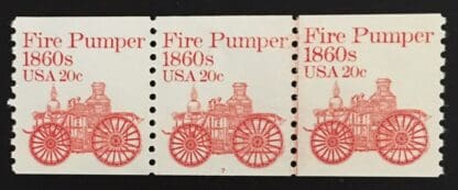 Scott # 1908 MNH Plate Strip of Three # 7