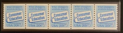 Scott # 2005 MNH Plate Strip of 5 #1