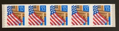 Scott # 2915A MNH Plate Strip of 5 # 89888