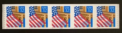 Scott # 2915A MNH Plate Strip of 5 # 87888