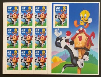 Scott # 3205 MNH Imperforated Sylvester