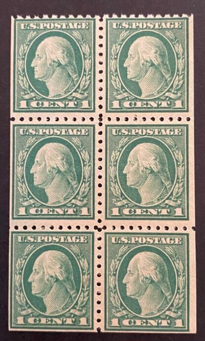 Scott # 494d Mint Never Hinged Booklet Pane