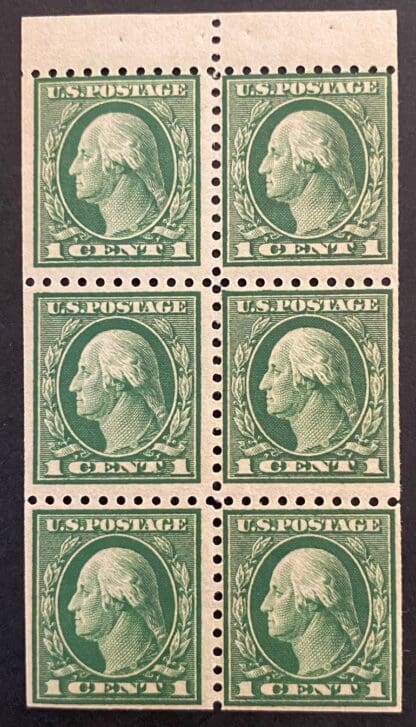 Scott # 494d Mint Never Hinged Booklet Pane