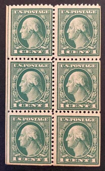 Scott # 498e Mint Never Hinged Booklet Pane