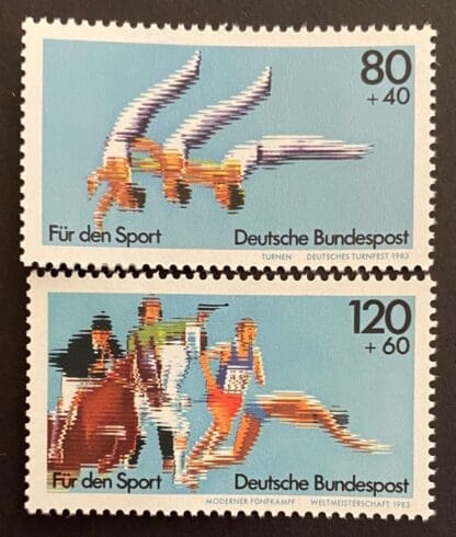 Germany Scott # B609-B610 Mint Never Hinged