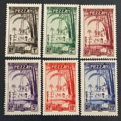 Libya # 2NJ1-2NJ6 Mint Never Hinged