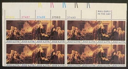 Scott # 1691-1694 Plate Block of 16