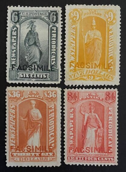 Facsimile Periodicals and Newspaper Mint NO GUM