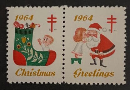 Scott WX220 Mint Never Hinged Christmas Seal