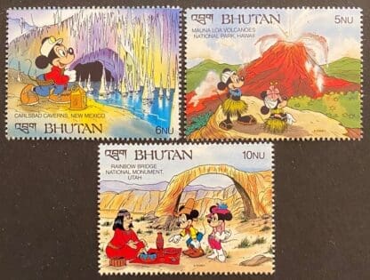 Bhutan Scott # 959-961 Mint Never Hinged