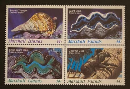 Marshall Islands Scott #110-113 Mint Never Hinged