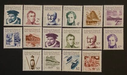 Micronesia Scott #5-20 Mint Never Hinged