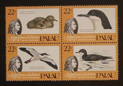 Palau Scott #63-66a Mint Never Hinged