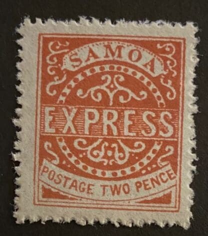 Samoa Scott # 2 Mint Never Hinged