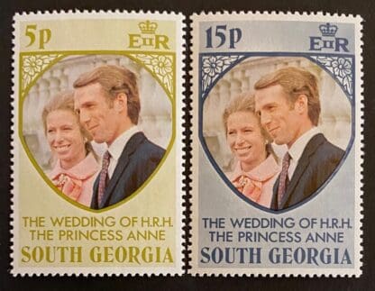 South Georgia Scott # 37-38 Mint Never Hinged