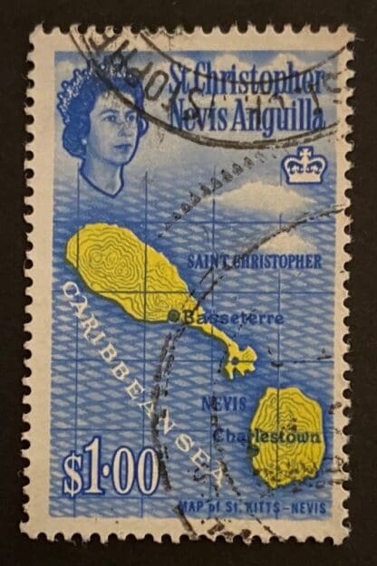 St. Kitts & Nevis Scott #158a Used