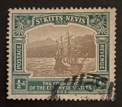 St. Kitts Scott #52 Used