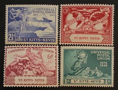 St. Kitts & Nevis Scott #95-98 Mint Never Hinged