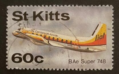 St. Kitts  #207 Used