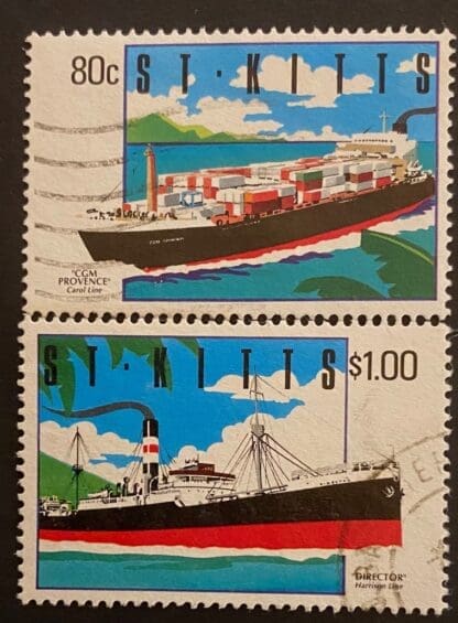 St. Kitts  #301-302 Used