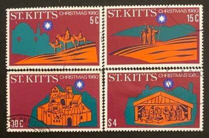 St. Kitts  #45-48 Used