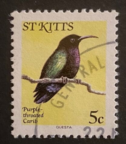 St. Kitts  #51 Used