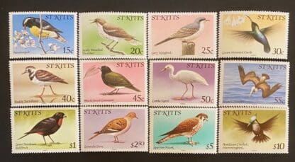 St. Kitts  #55-66 Mint Never Hinged