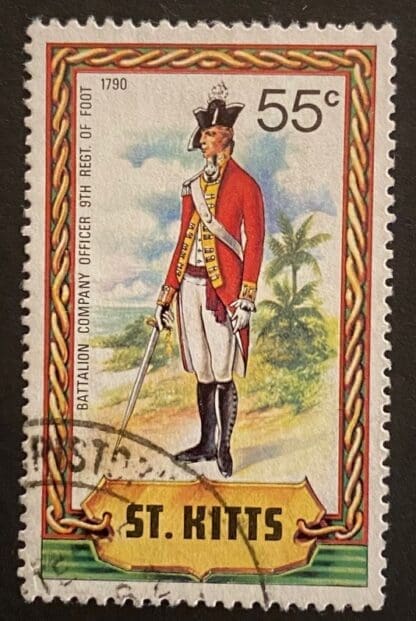 St. Kitts  #71 Used