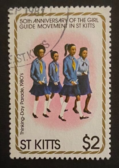 St. Kitts  #85 Used