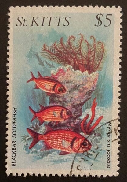 St. Kitts  #151 Used