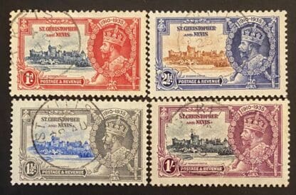 St. Kitts & Nevis  #72-75 Used