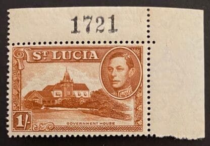 St. Lucia Scott # 121a Mint Never Hinged