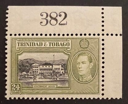 Trinidad & Tobaco Scott # 58 Mint Never Hinged