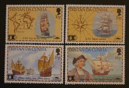 Tristan da Cunha Scott # 504-507 Mint Never Hinged