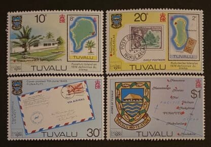 Tuvalu Scott # 133-136 Mint Never Hinged