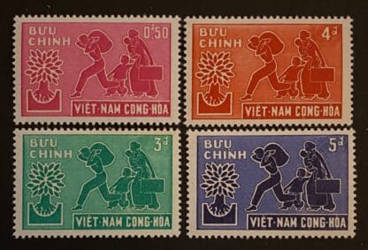 Viet Nam Scott # 132-135 Mint Never Hinged