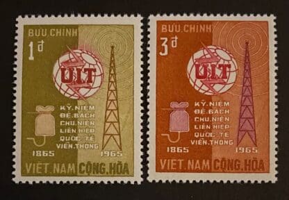 Viet Nam Scott # 253-254 Mint Never Hinged