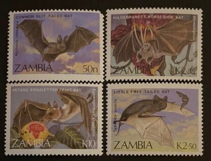 Zambia  Scott # 466-469 Mint Never Hinged