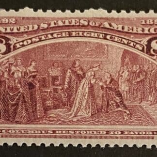 Scott # 236 Mint Never Hinged