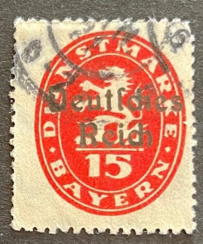 Bavaria Scott # O54 Used