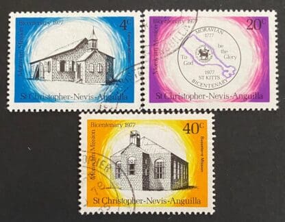 St. Kitts and Nevis 339-341 Used